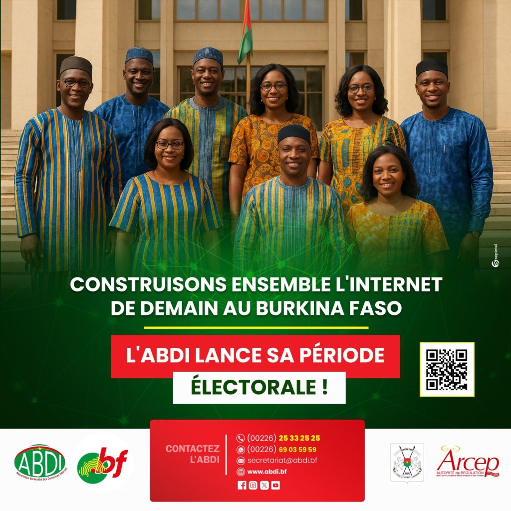 Communiqué de la Commission électorale de l’Alliance Burkinabè des Domaines Internet (ABDI)